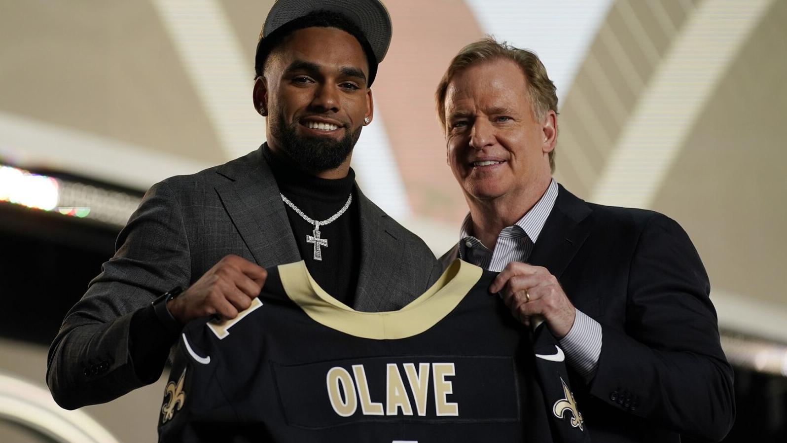 Saints, first-round draft pick WR Chris Olave agree to terms on rookie deal